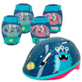 Miniatyrbillede 2 af 7: Sæt med Hjelm og Knæbeskyttere Colorbaby Monster (4 enheder)