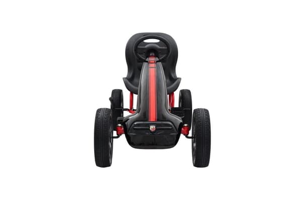 Abarth Pedal Gokart till barn, 3-8 år, svart