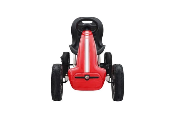 Abarth Pedal Gokart till barn, 3-8 år, röd