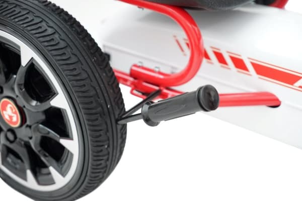 Abarth Pedal Gokart till barn, 3-8 år, röd
