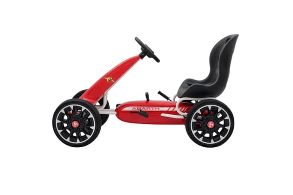 Abarth Pedal Gokart till barn, 3-8 år, röd