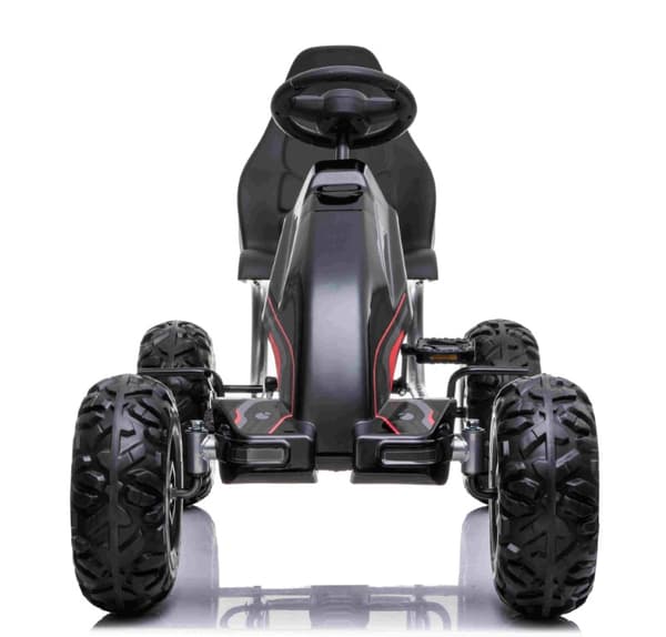 MegaLeg Power-XL pedal-gokart för barn, svart