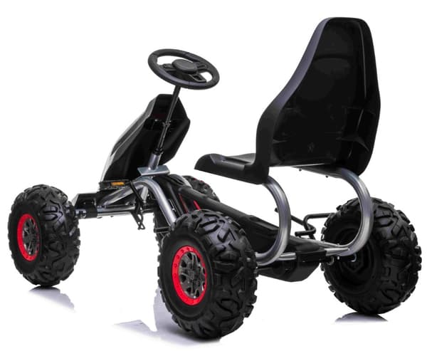 MegaLeg Power-XL pedal-gokart för barn, svart