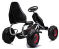 Miniatyrbild 6 av 9: MegaLeg Power-XL pedal-gokart för barn, svart