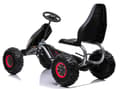 Miniatyrbild 8 av 9: MegaLeg Power-XL pedal-gokart för barn, svart