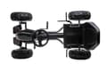 Miniatyrbild 9 av 9: MegaLeg Power-XL pedal-gokart för barn, svart