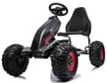 Miniatyrbild 1 av 9: MegaLeg Power-XL pedal-gokart för barn, svart
