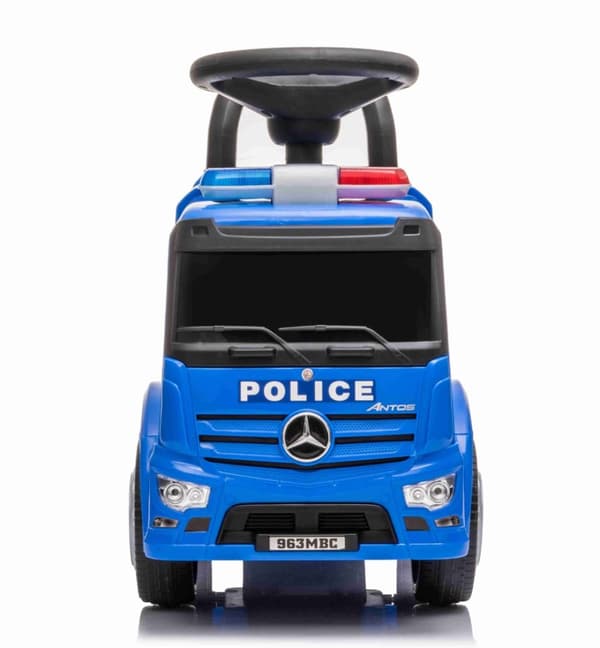 Mercedes-Benz Antos Polis Gåbil med ljud/ljus (1-3 år)