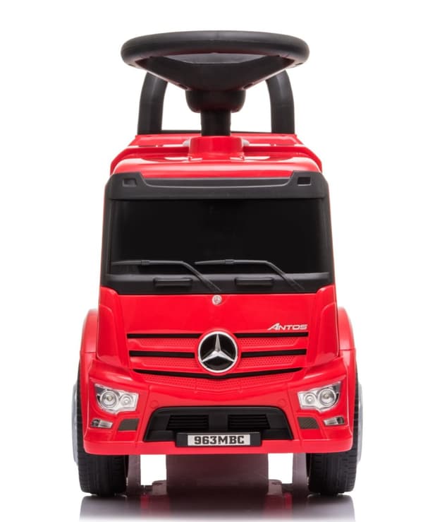 Mercedes-Benz Antos Gåbil med ljud/ljus/ljudlösa hjul/Lädersäte