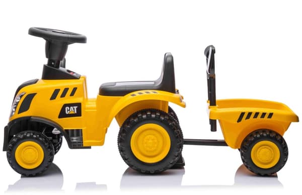 CAT Caterpillar Gå-Traktor med Trailer och verktyg