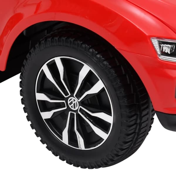 gåbil Volkswagen T-Roc rød
