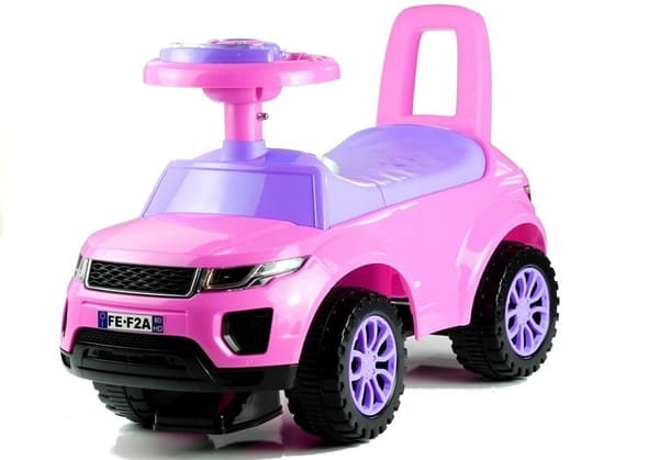 Toddler Ride-On 613W Game + Lyser Pink