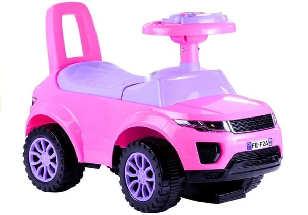 Toddler Ride-On 613W Game + Lights Pink