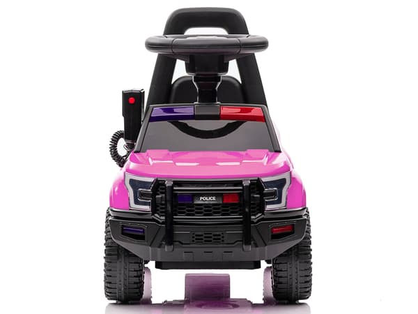 Ajettava Megaphone QLS-993 Pinkin kanssa