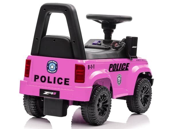 Ajettava Megaphone QLS-993 Pinkin kanssa