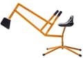 Miniatyrbild 3 av 7: MegaLeg Grävskopa HQ i Metall för barn och sandlåda, Orange