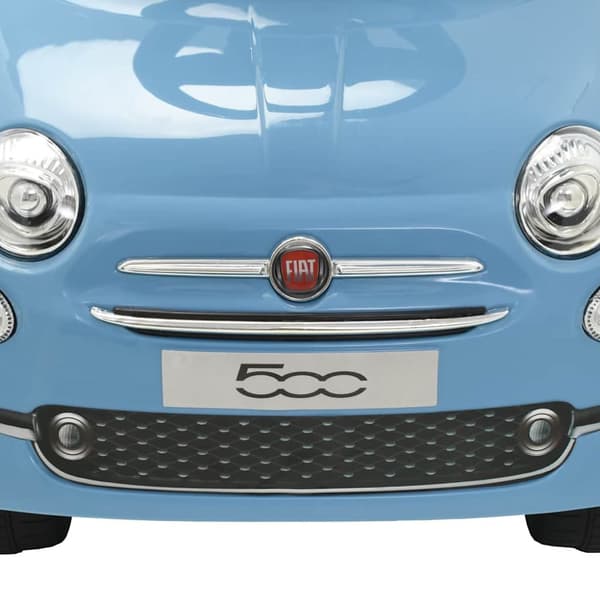 Åkbil Fiat 500 blå