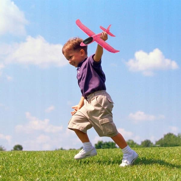 STOR DART Flyvende Styrofoam-fly STOR svævefly 47 CM dart