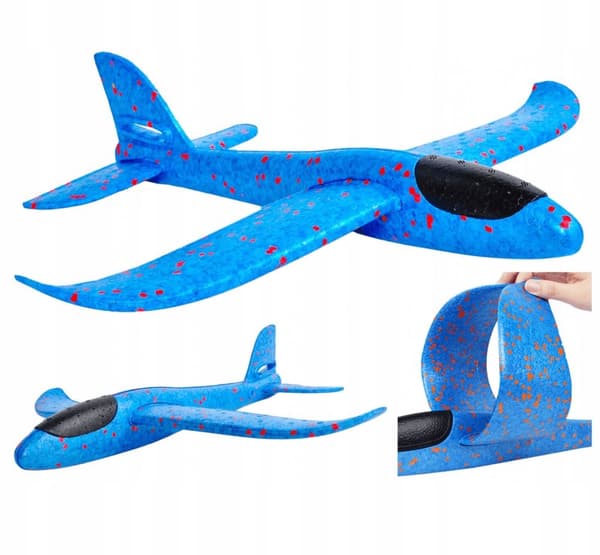 STOR DART Flyvende Styrofoam-fly STOR svævefly 47 CM dart
