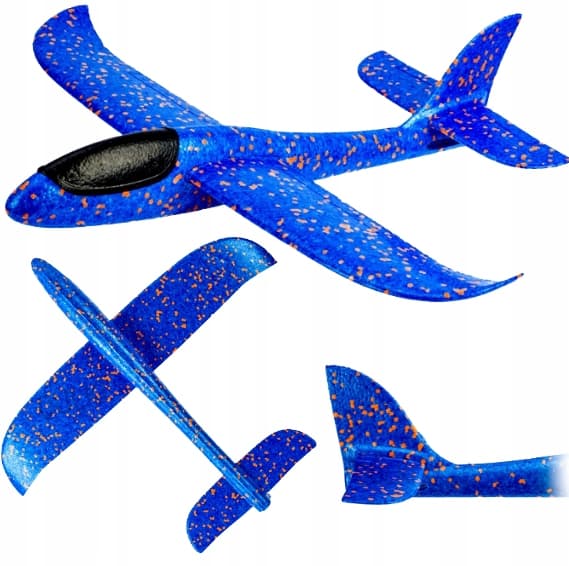 STOR DART Flyvende Styrofoam-fly STOR svævefly 47 CM dart