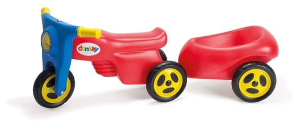 Dantoy motorcykel med plasthjul