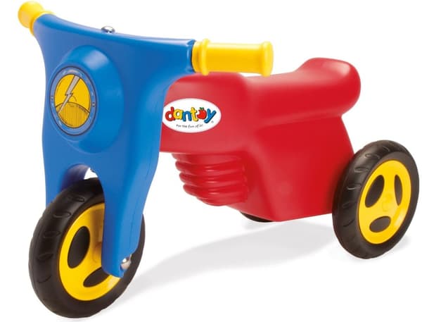 Dantoy motorcykel med plasthjul