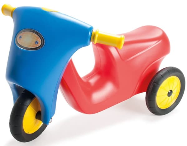 Dantoy klassisk sparkcykel med gummihjul. L.60 cm