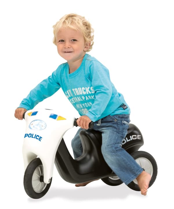 Dantoy Polismotorcykel med gummihjul
