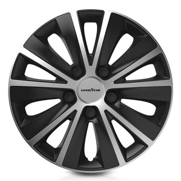 Pölykapseli Goodyear Monaco Musta Hopeinen 16" (4 uds)