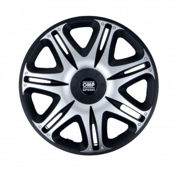 Pölykapseli OMP Ghost Speed Musta Hopeinen 16" (4 uds)