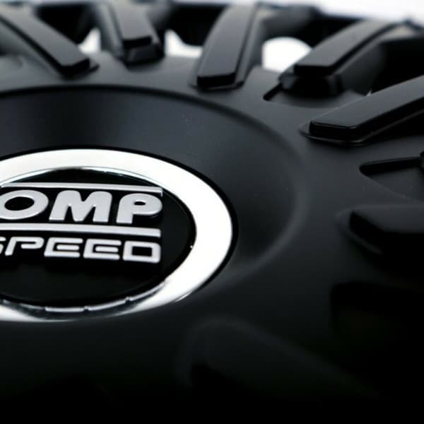 Pölykapseli OMP Stinger Speed Musta 13" (4 uds)
