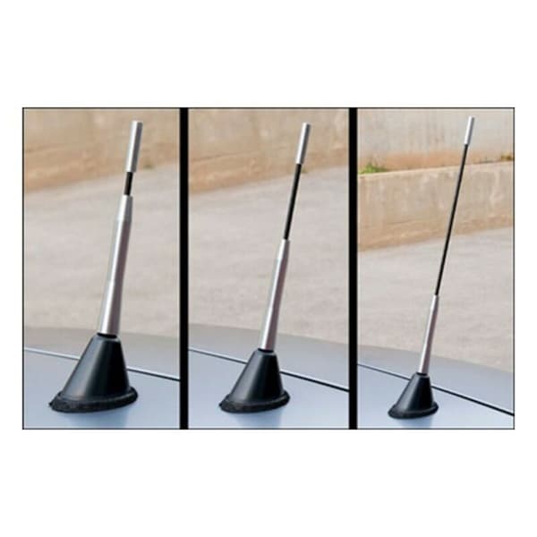 Bilantenne CS10 Sort Aluminium Kan justeres