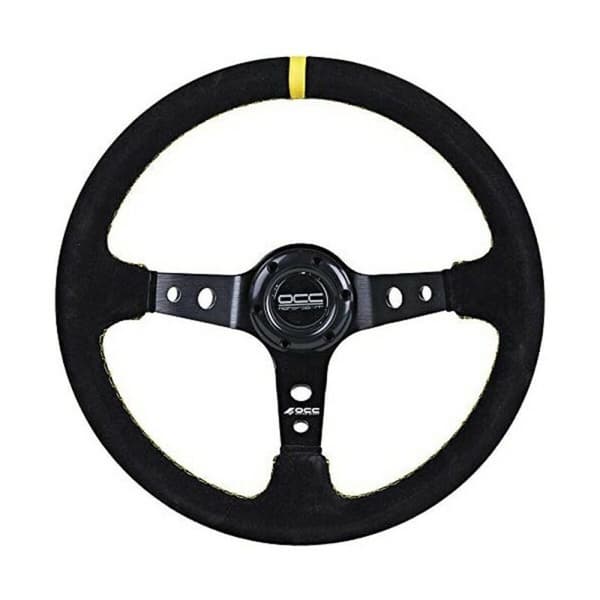 Kilpaohjauspyörä OCC Motorsport Musta