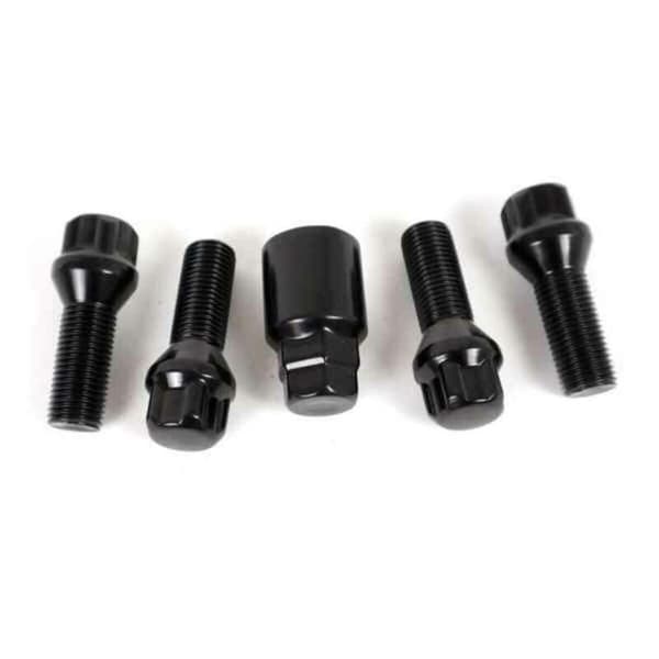 Ruuvi OMP OMPS09821201 M12 x 1,50 4 uds Musta