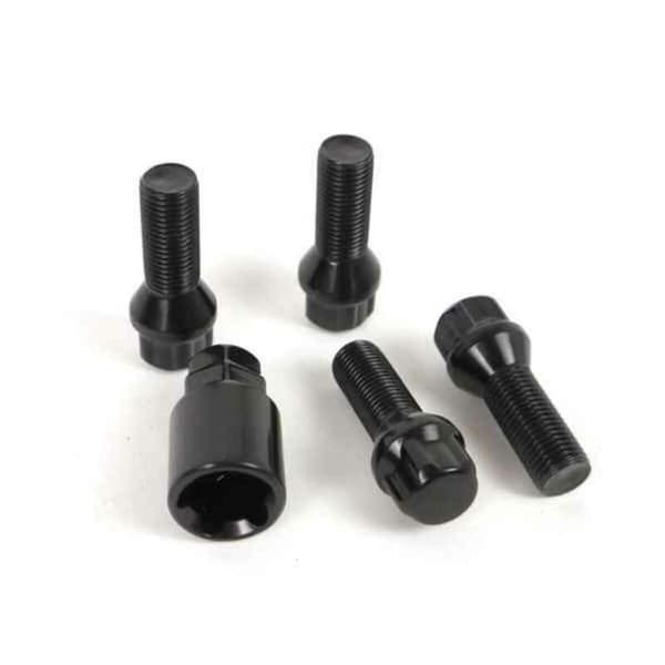 Ruuvi OMP OMPS09821201 M12 x 1,50 4 uds Musta