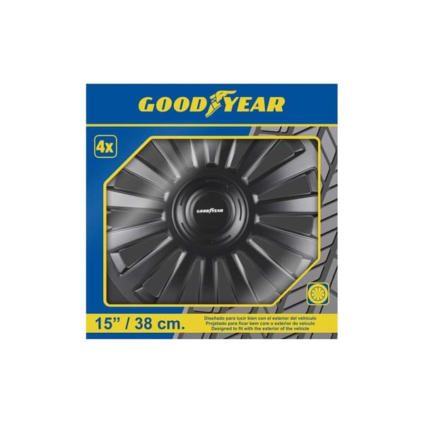 Pölykapseli Goodyear MELBOURNE 15" Musta