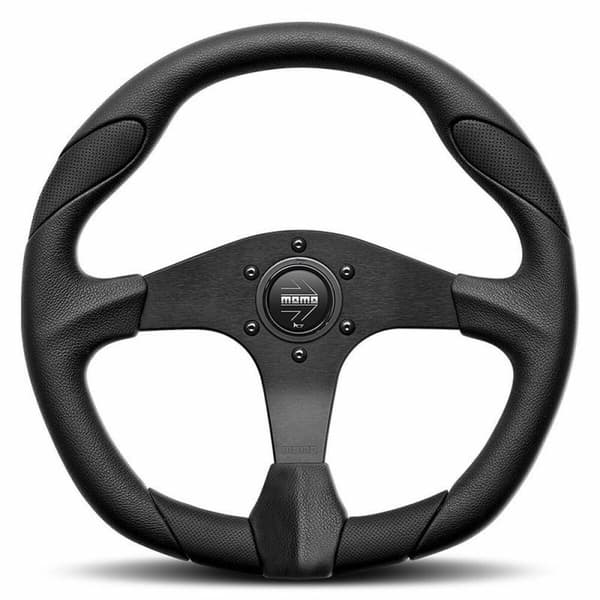 Racing-ratt MOMO QUARK Svart Ø 35 cm