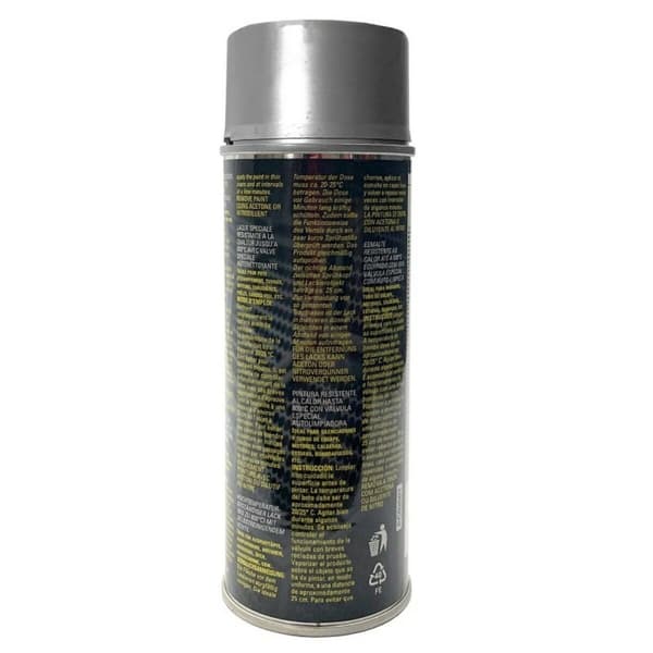 Spraymaali OMP OMPPC02001000003 Jarrusatulat 400 ml Hopeinen