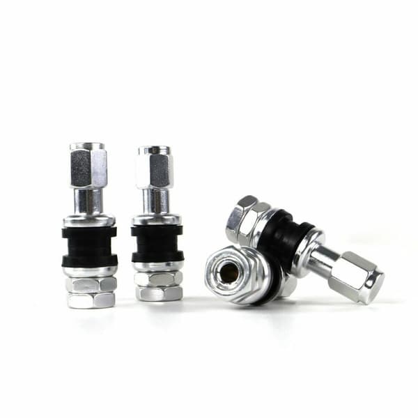 Ventil OMP Silver Aluminium 4 uds