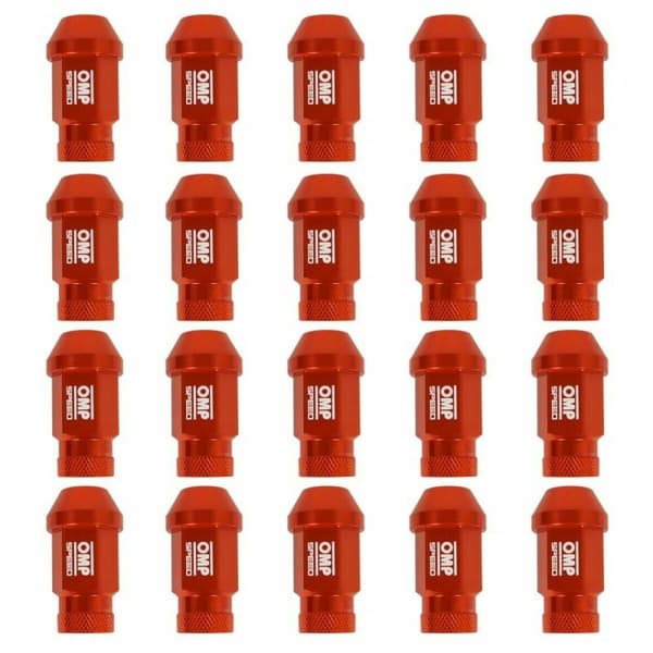 Set Skruv OMP 7075 Orange 20 uds M14 x 1,25