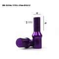Miniatyrbillede 2 af 5: Set Møtrikker OMP 27 mm Violet 20 uds M12 x 1,50