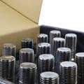Miniatyrbillede 5 af 5: Set Møtrikker OMP 27 mm Antracit 20 uds M14 x 1,25