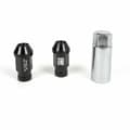 Miniatyrbillede 1 af 3: Set Møtrikker OMP 7075 Sort 20 uds M14 x 1,25