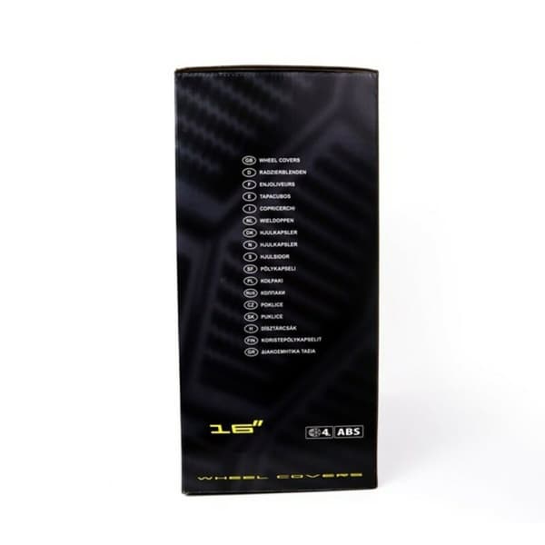 Hjulkapsel OMP Magnum Speed Sort 16" (4 uds)