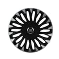 Miniatyrbillede 1 af 8: Hjulkapsel OMP Stinger Speed Sort Sølvfarvet 13" (4 uds)