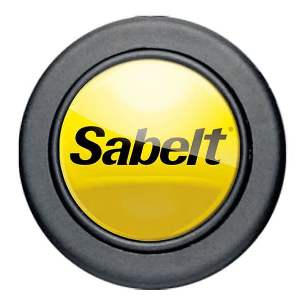 Sentrert ratt Sabelt SBP011 Gul