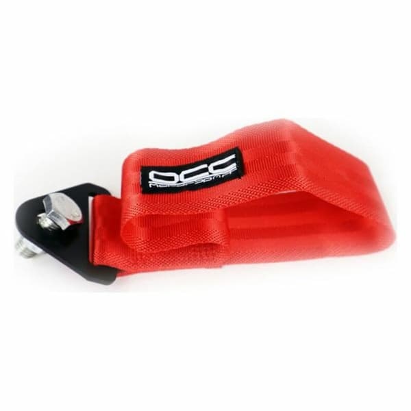 Tauebånd OCC Motorsport 3000 kg 15mm Rød