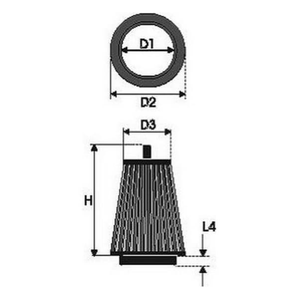 Luftfilter Green Filters G591025