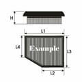 Miniatyrbilde 2 av 3: Luftfilter Green Filters