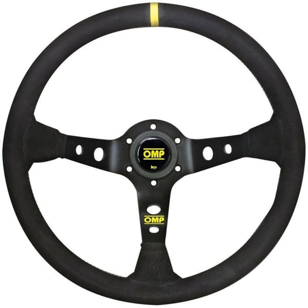 Racingratt OMP Corsica Svart Ø 35 cm